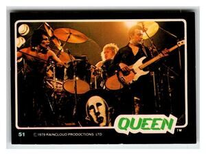 Queen Band Members 1979 Raincloud Productions #51 Rock Stars Series